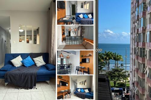 50m da PRAIA, VISTA Lateral para o MAR, Portaria 24hrs, Próximo do Shopping PRAIA-MAR, Em cima do Mercado Pão de Açucar