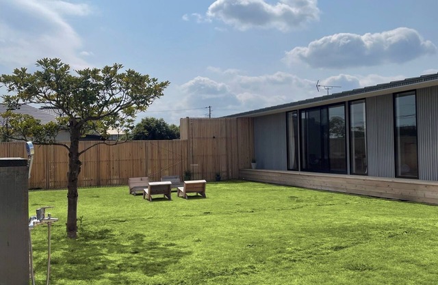 A 45 people terrace house type where you can st/Sambugun Chiba