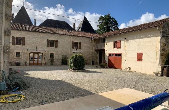 A beautiful, twin towered, Charente-Maritime house