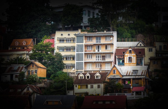 A breathtaking view of the heart of Antananarivo.