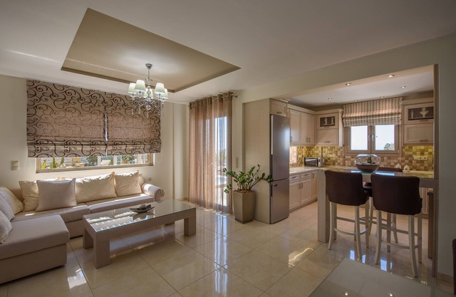 A chic and luxurious villa with private pool.