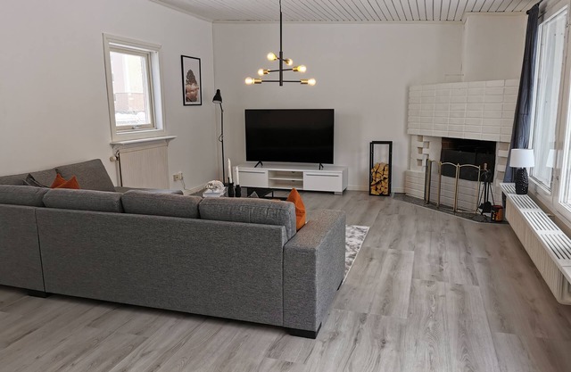 A fresh villa close to the center, 3 bedrooms and a large living room