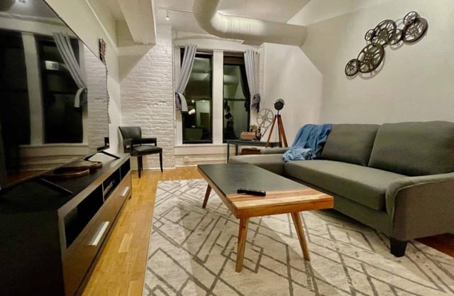 A historic movie themed, 1,200 square foot loft in the heart of the Old Market