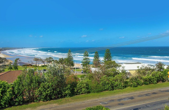 A home away from home.The Bonny Hills Beach House with stunning views