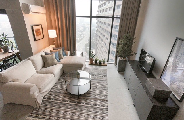 A home away from home, great view from a high floor, premium amenities.