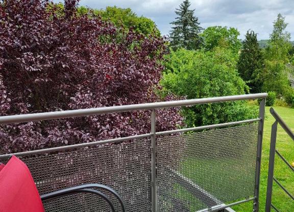 A la salle de jeux et son jardin autour de la cabane verte