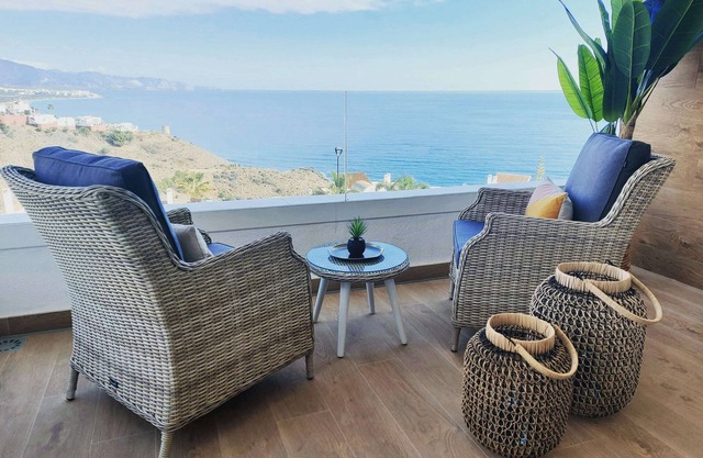 A luxury apartment with stunning uninterrupted sea views