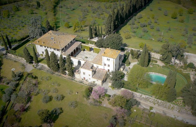 A LUXURY VILLA ON THE HILLS OF FLORENCE