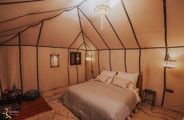 A MAGICAL CAMP IN MERZOUGA DESERT