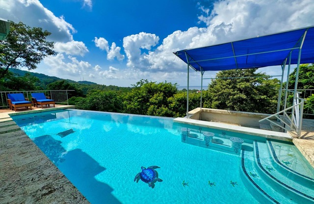 A Modernist Paradise Overlooking the Caribbean Sea.