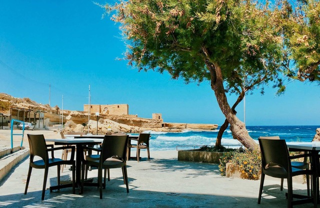 A Pretty Duplex Apartment in a Gozo Village Square