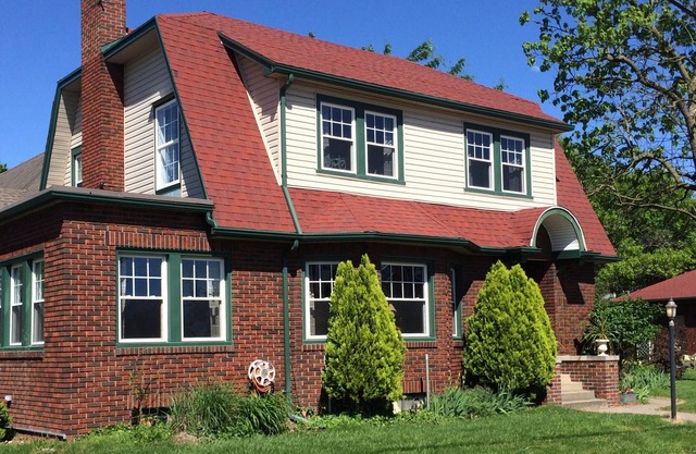 A renovated Dutch Colonial house in downtown Greenville
