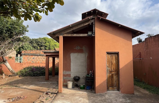 A small twin room in Namaacha
