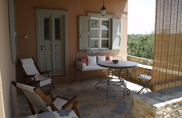 A spacious residence with unobstructed views.