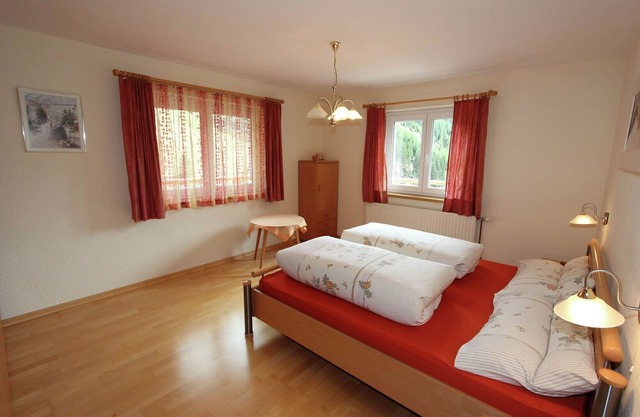 A well kept holiday home, full of atmosphere and with a wooden decor.