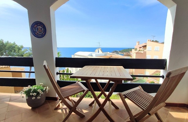 A3001 Apartment with sea view for 2 people in Cala Fornells