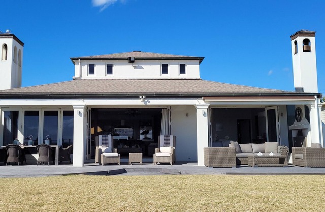 Absolute beachfront villa
