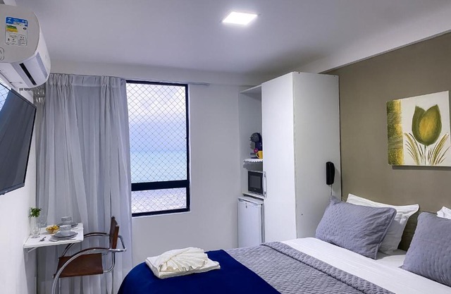 Acomodação aconchegante à beira- mar