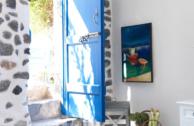 Afoura houses - blue K&K