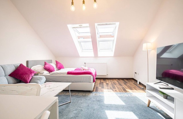 Airy Attic Apt.: Stylish Studio w/Terrace & View