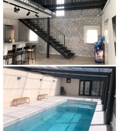 Alojamiento El Pez, Casa con piscina climatizada