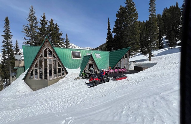 Alta Supreme Chalet TRUE Ski In, Ski Out mid mountain slope side, Hot tub, WiFi