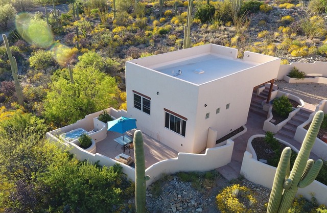 Amazing City And Mountain Views From The Foothills Of The Catalinas