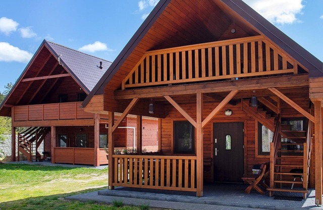 Amazing home in Ostrowite with sauna