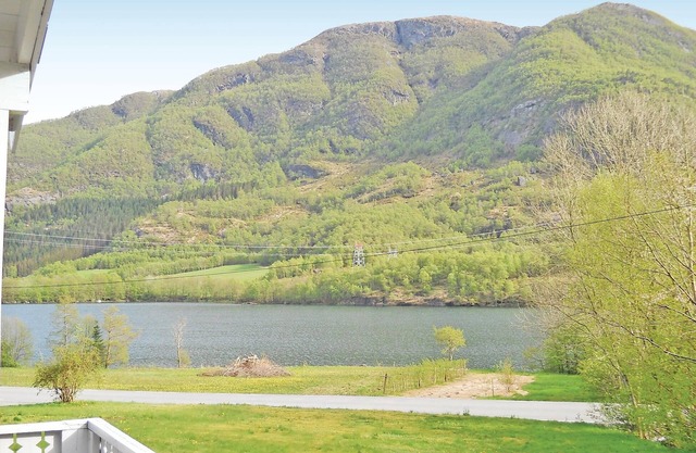 Amazing home in Sandeid with lake view