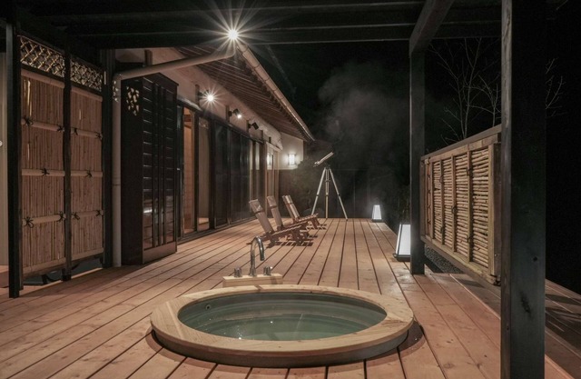 An B&B run by a chef and limited to one group per day.