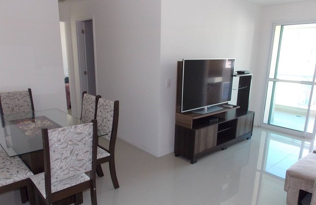 Ap1401: New, 2Q (1 suite), Wifi, garage, pool, balcony c barbecue and sea view