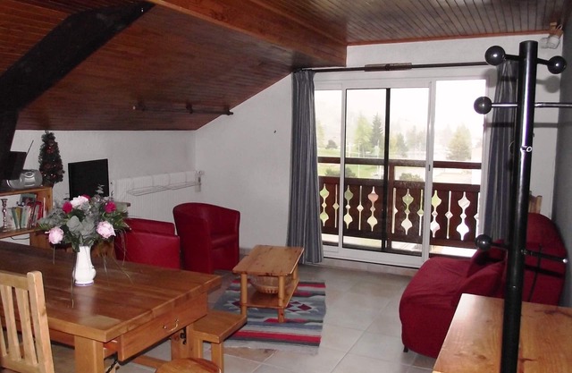 Apart. , 8 pers., At the foot of the slopes with very beautiful view