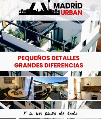 APARTAHOTEL MADRID URBAN SUITES - EDIFICIO EXCLUSIVO- 7 Apartments Boutique Full Equiped