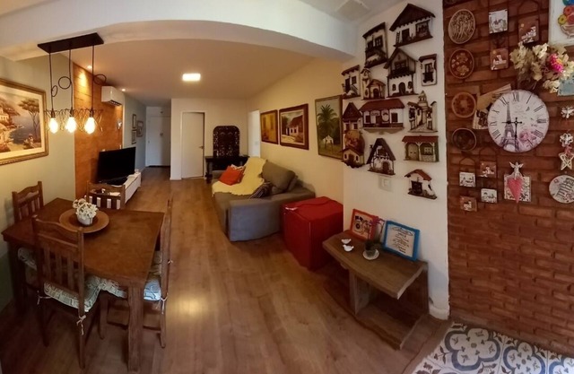 Apartamento no Centro da Cidade com Piscina, Sauna, Ar-condicionado e Jacuzzi