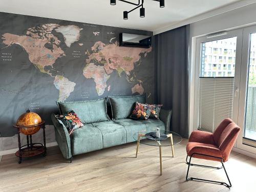Apartament Kocham Podróże na Fuzji NOWY! Klimatyzacja,Balkon,Wejście na KOD, WiFi, FV