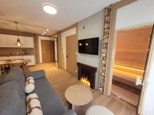 Apartament z prywatną sauną i widokiem na Tatry SKIBUS Kulkolandia Sala Zabaw Balia