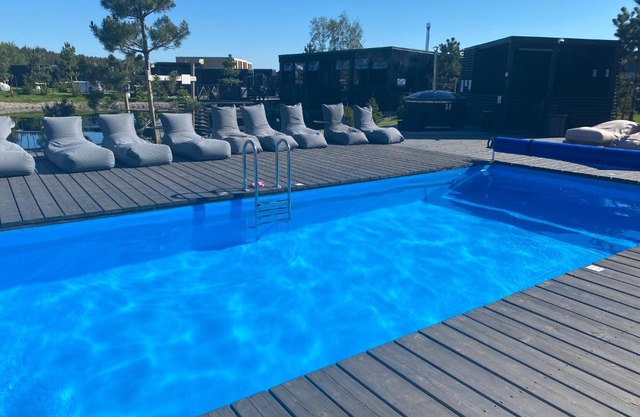 Apartamentai Mano Jūra 2 su vaizdu į baseiną