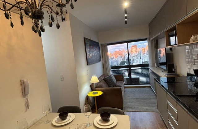 Apartamento completo em frente ao Allianz Parque c/1 vaga