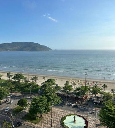 Apartamento Frente a Praia do Embare Santos
