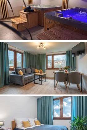 Apartamenty Wisła Krzywa 8, wanna z hydromasażem, basen zewnętrzny