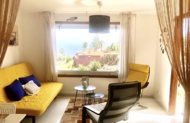 Apartment with sea view and balcony, 6km to the beach-Playa de Barranco Hondo