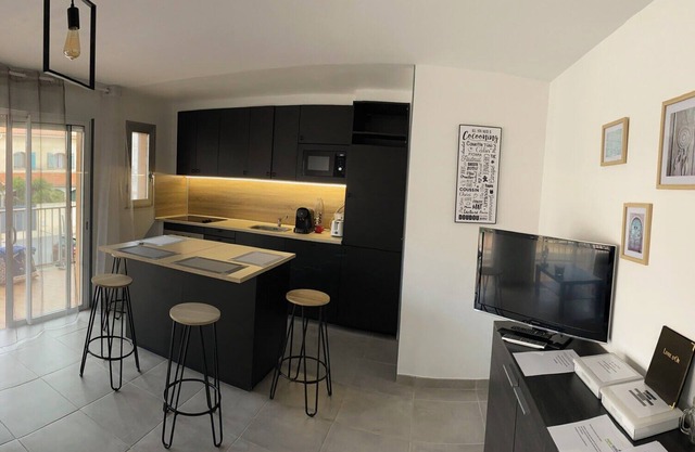 Apartment 15 m from the beach-special reduction julliet 2025