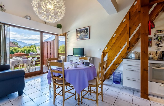 Apartment 200m from lake. Fitted to high standard. Mountain views, large balcony