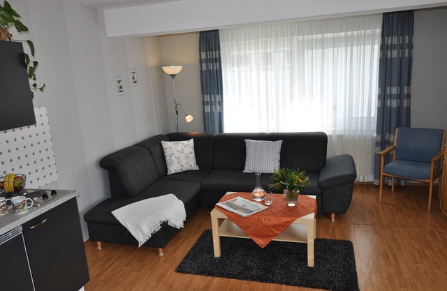 Apartment 3, 40 sqm, 1 bedroom, living room with kitchenette, balcony, max. 2 persons
