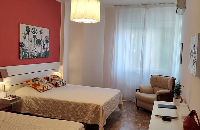 Apartment eight minutes' walk from the beach