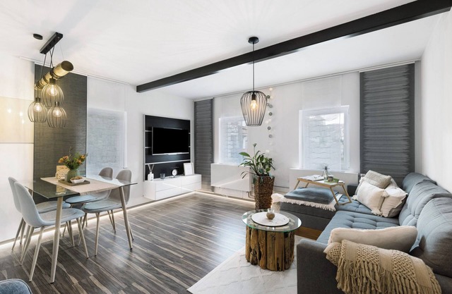 Apartment 'Ferienwohnung Mittenglück' with Shared Garden, Balcony and Wi-Fi