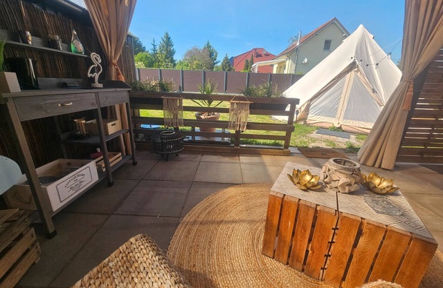 Apartment 'Glampingzelt Mit Eigenem Garten' with Private Terrace, Private Garden and Wi-Fi