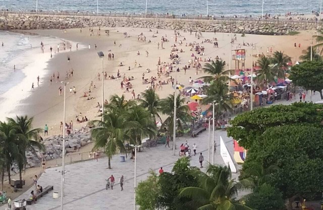 Apartment in Praia de Iracema side sea view