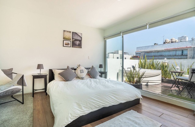 Apartment in vibrant Reforma- Ciudad de México Jacuzzi, Terraces- WIFI