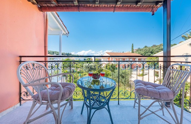 Apartment 'Kassiopi 2' with Mountain View, Wi-Fi and Air Conditioning